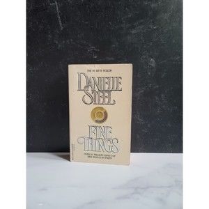 FINE THINGS by DANIELLE STEEL Dell 1987 1988 2nd PB